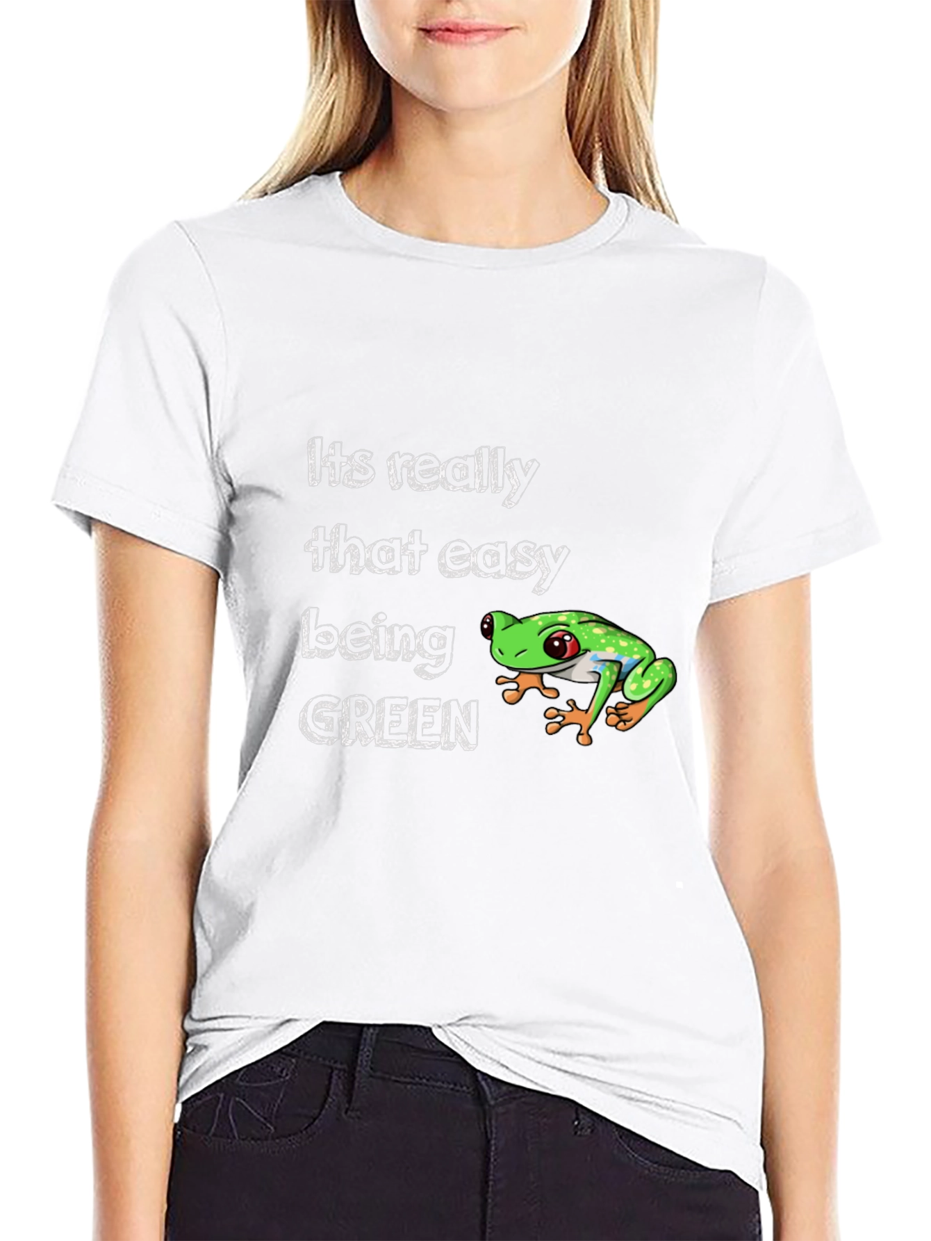 Its Easy Being Green Frog T-Shirt