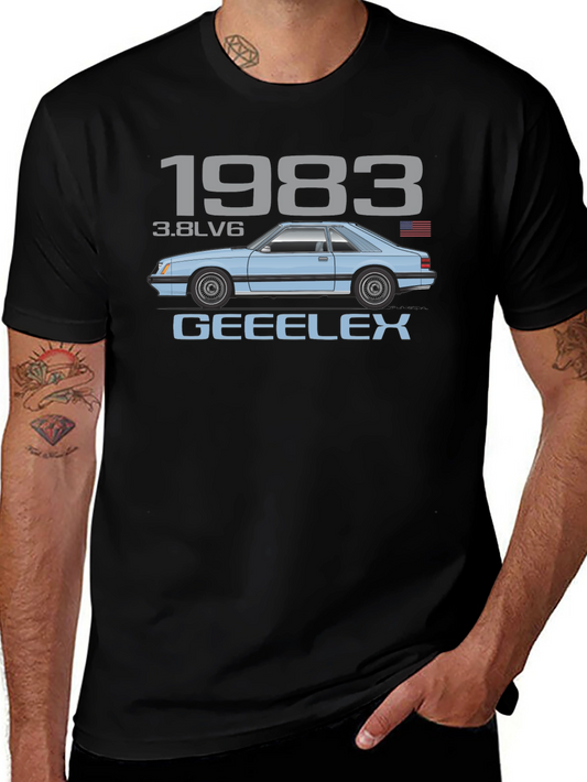 1983 3.8LV6 Car Graphic T-Shirt