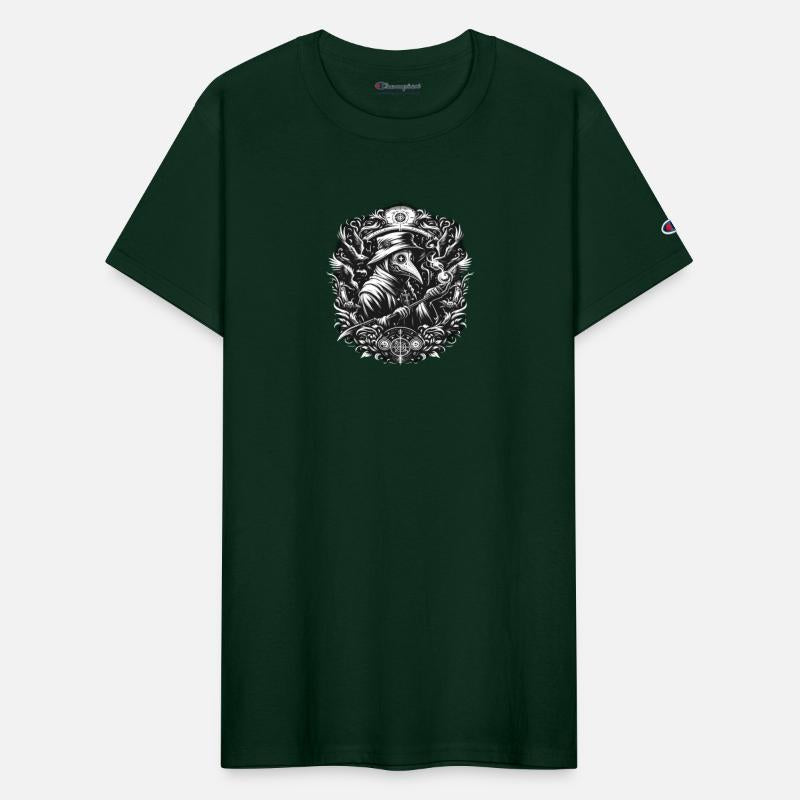 Spooky Halloween Horror Plague Doctor Black Death