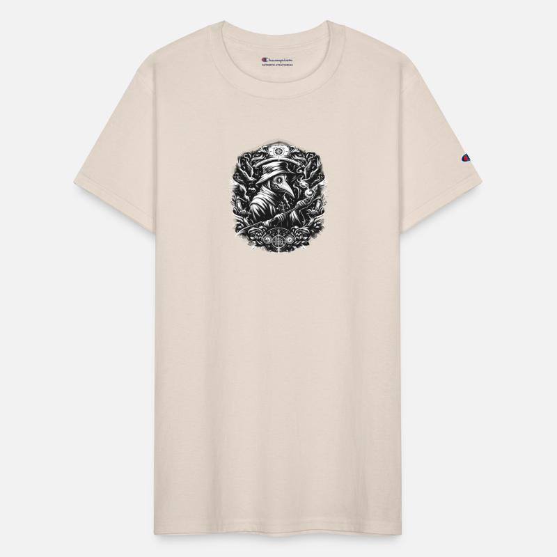 Spooky Halloween Horror Plague Doctor Black Death