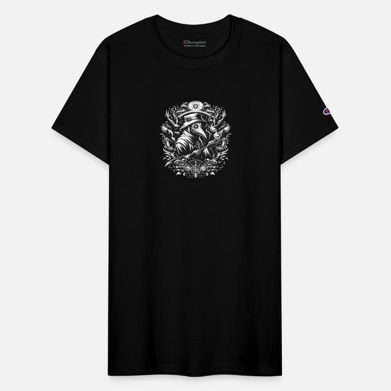 Spooky Halloween Horror Plague Doctor Black Death