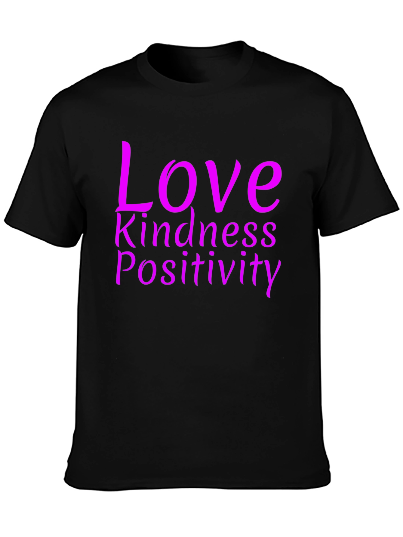 Love Kindness Positivity Graphic Tee