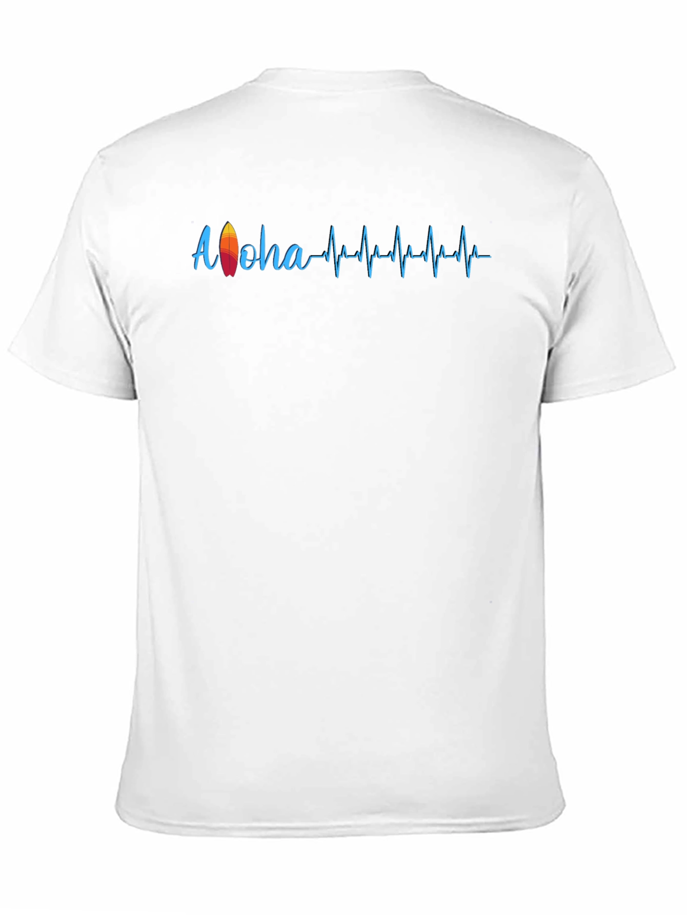 Aloha Surf Heartbeat T-Shirt - Black