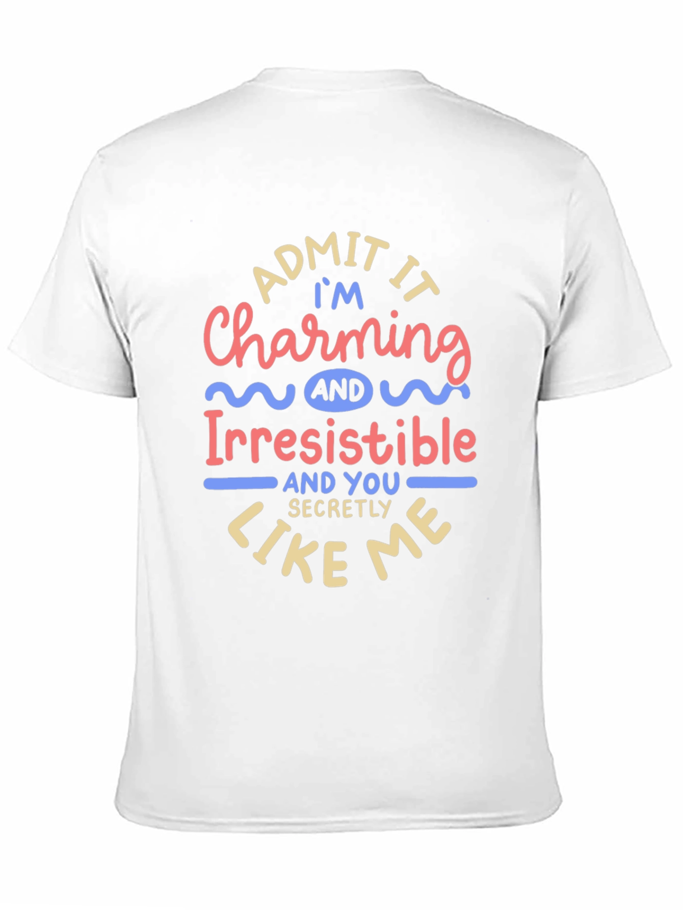 Charming & Irresistible Mens Graphic Tee