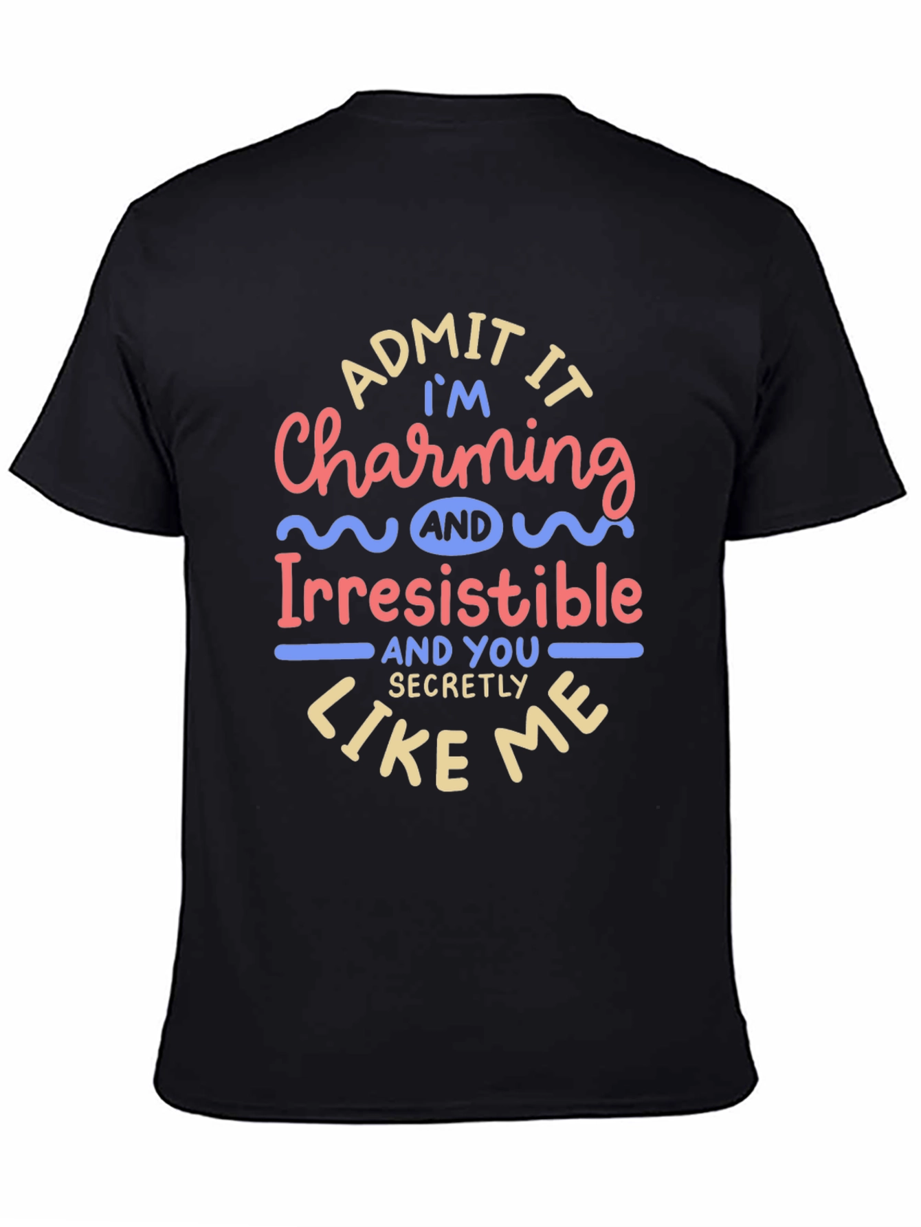 Charming & Irresistible Mens Graphic Tee