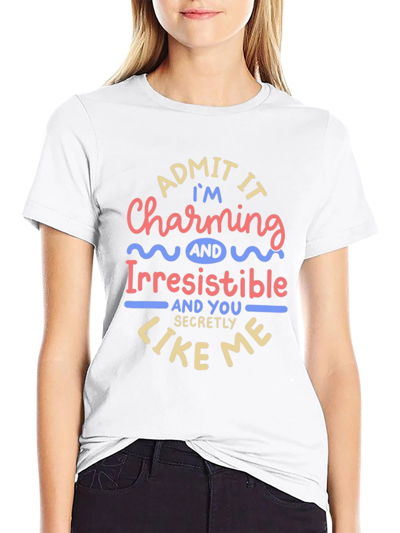 Charming & Irresistible Mens Graphic Tee