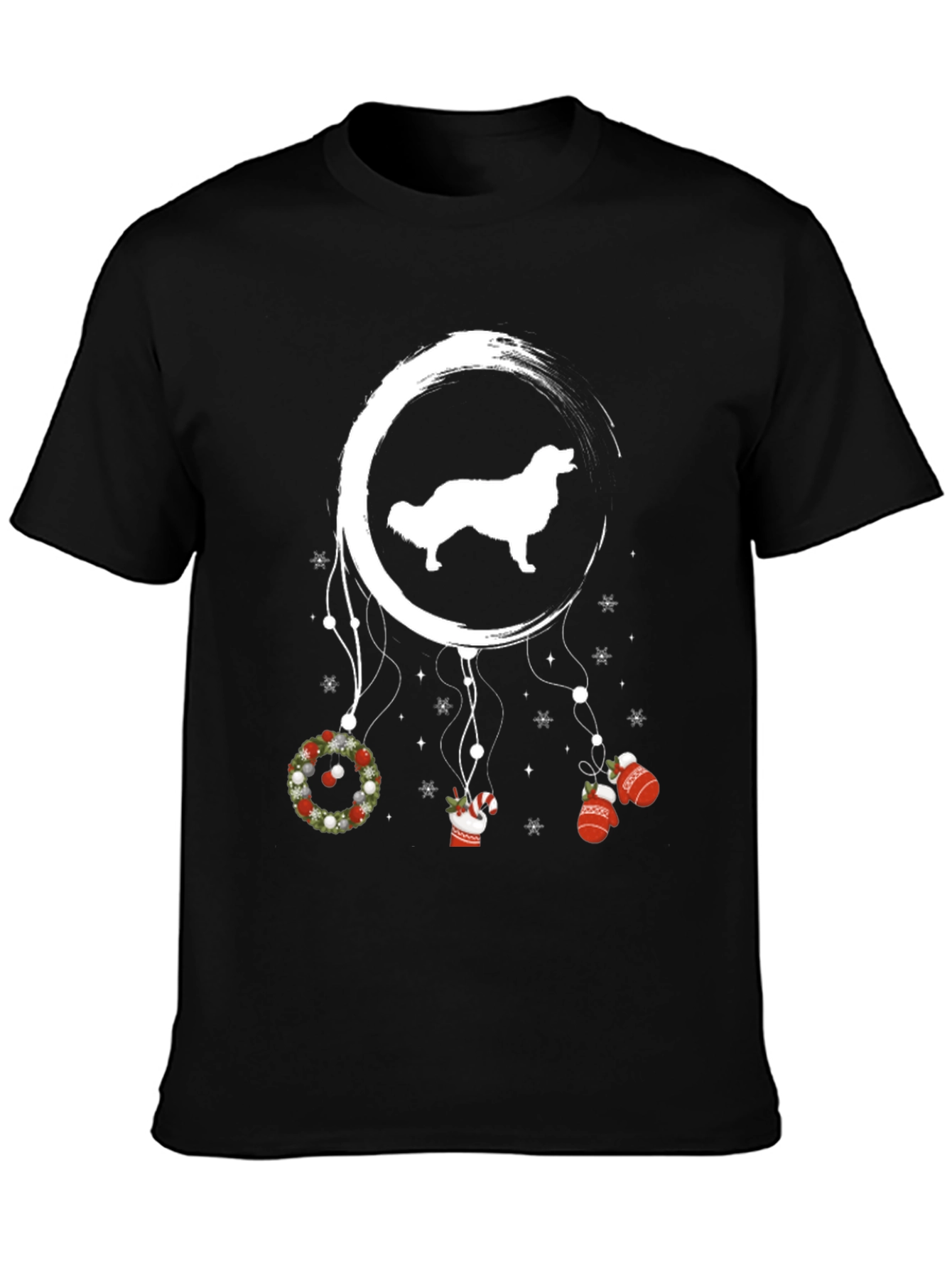 Dog Dreamcatcher Christmas Tee