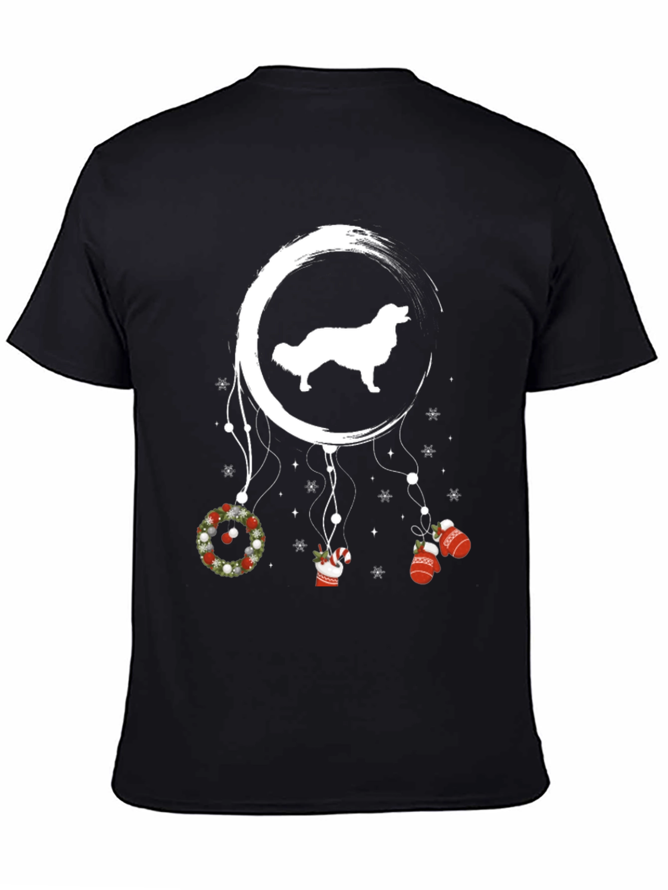 Dog Dreamcatcher Christmas Tee
