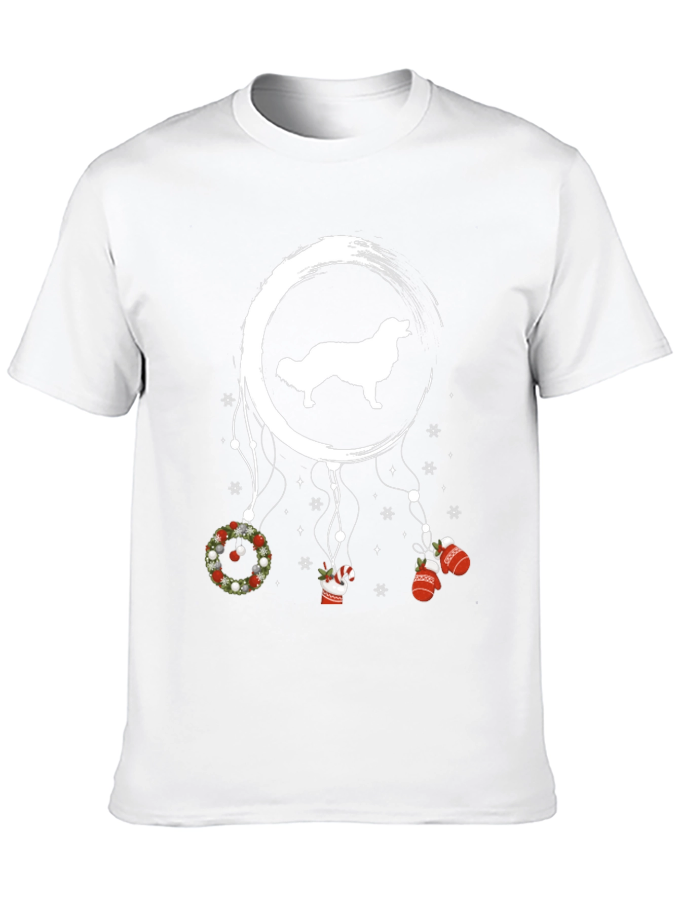 Dog Dreamcatcher Christmas Tee