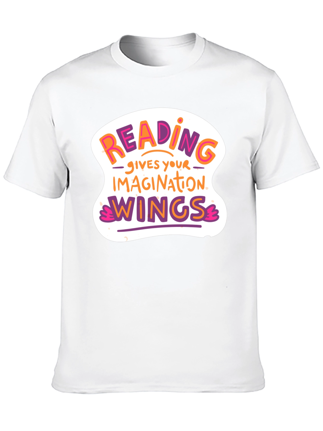 Reading Gives Imagination Wings T-Shirt