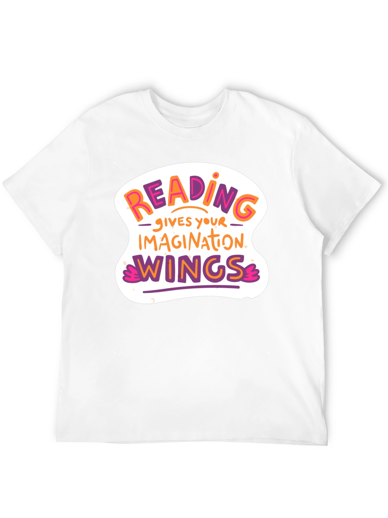 Reading Gives Imagination Wings T-Shirt