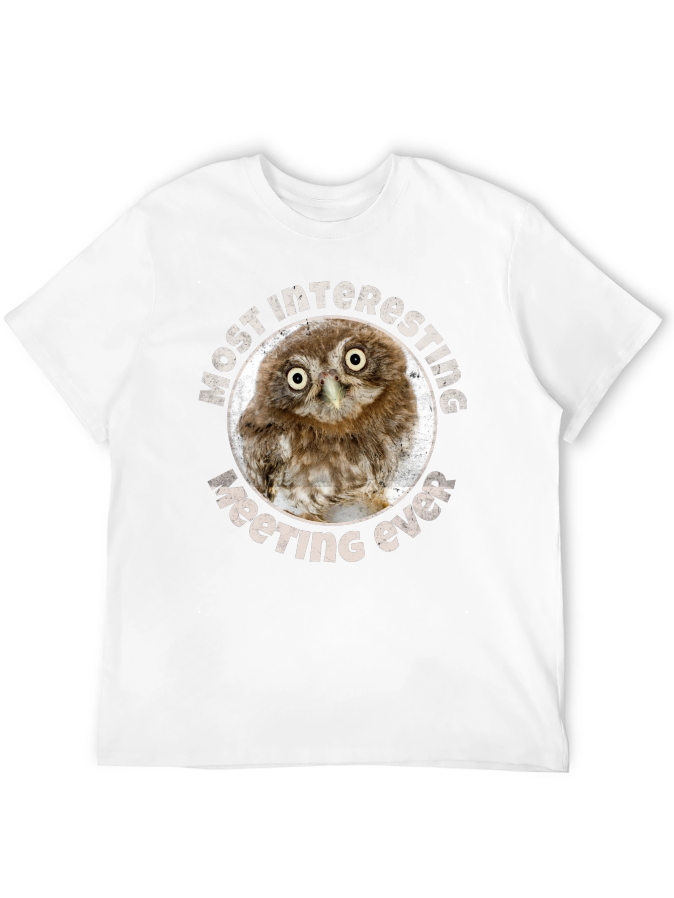 Owl Meeting Ever T-Shirt - Soft Cotton Tee
