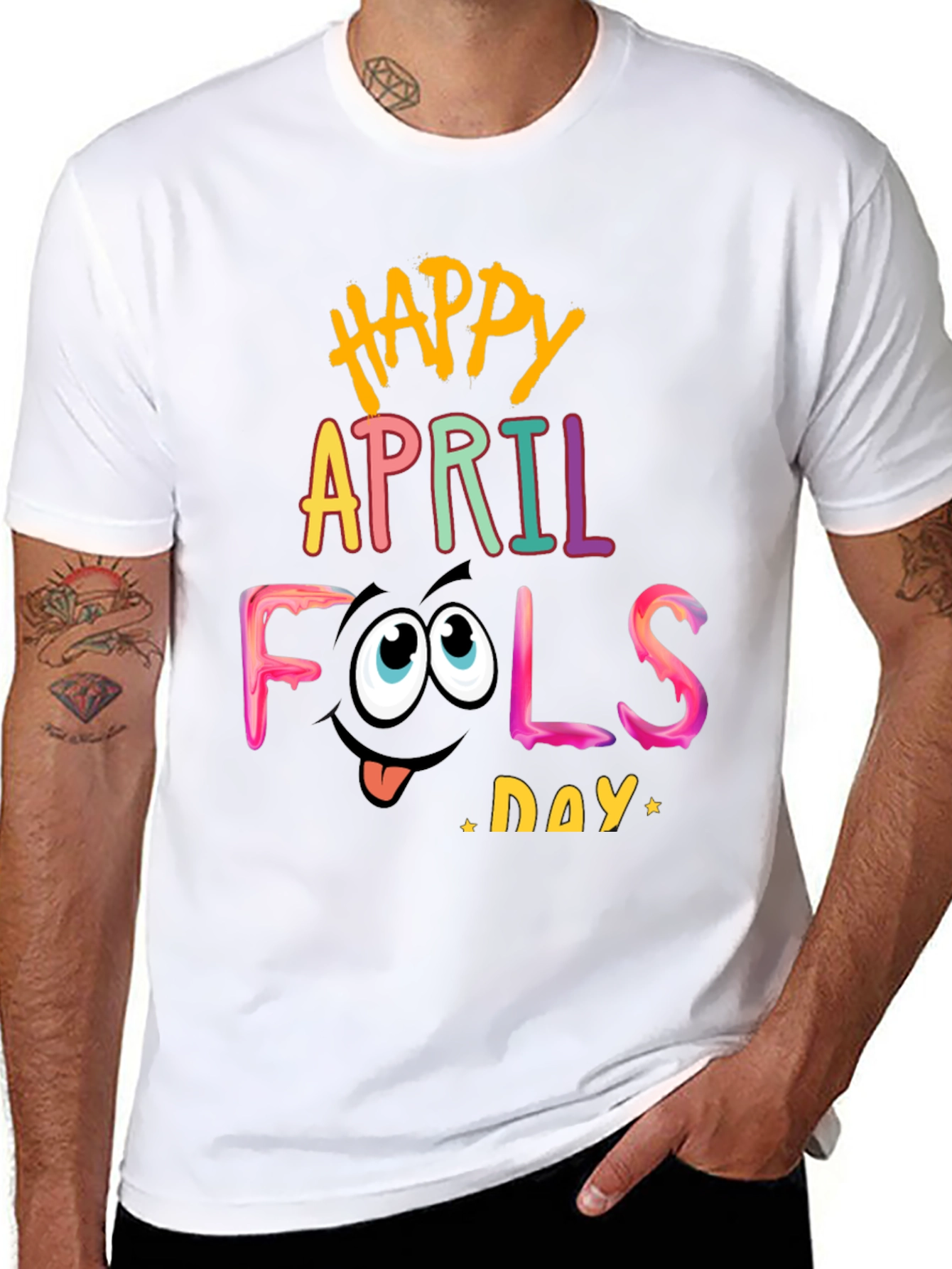 Happy April Fools Day Graphic T-Shirt