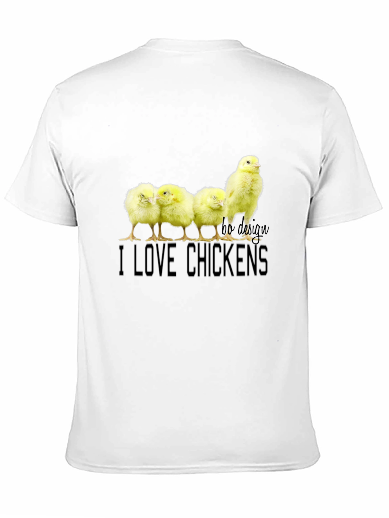 I Love Chickens Graphic T-Shirt