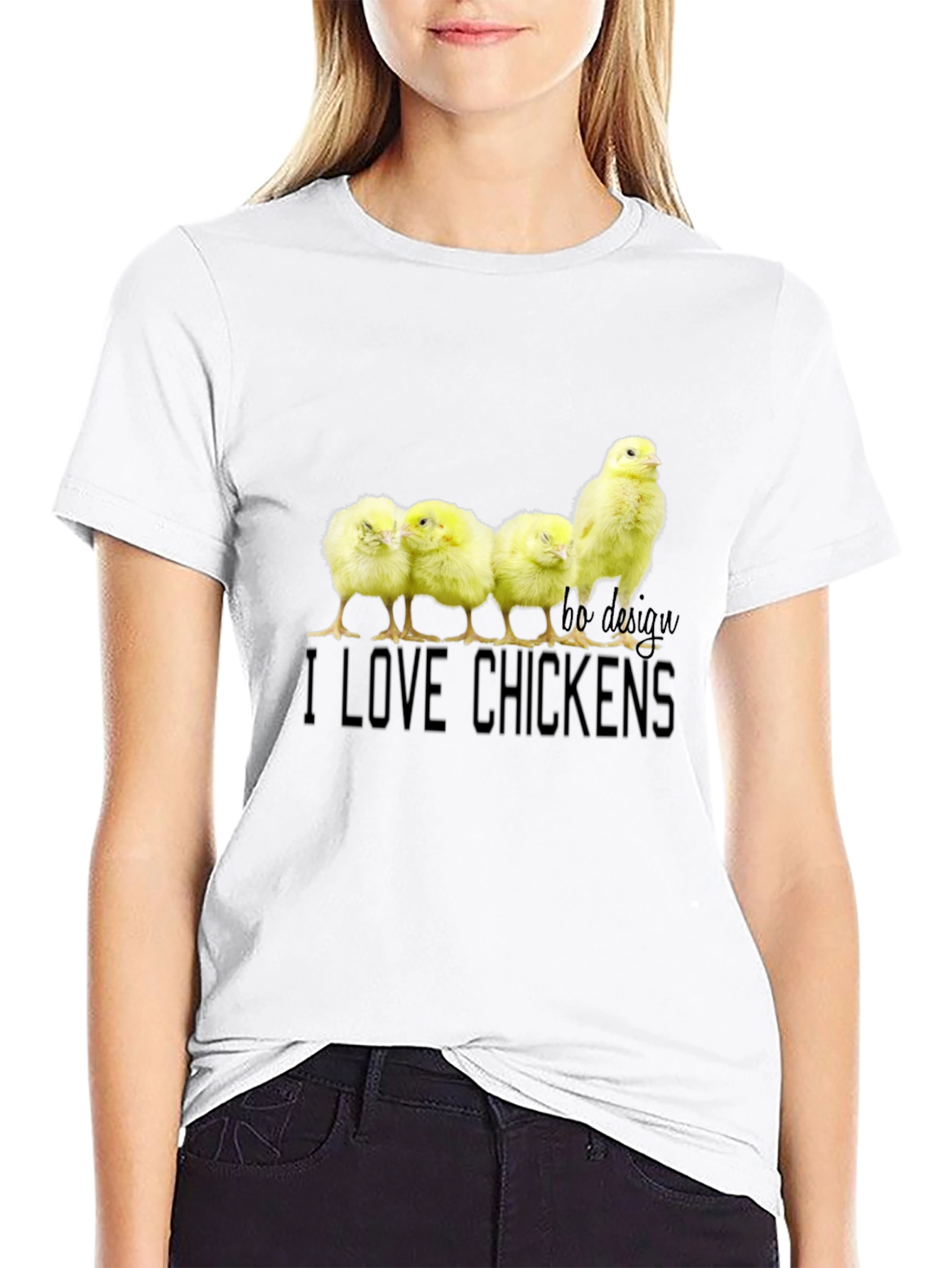 I Love Chickens Graphic T-Shirt