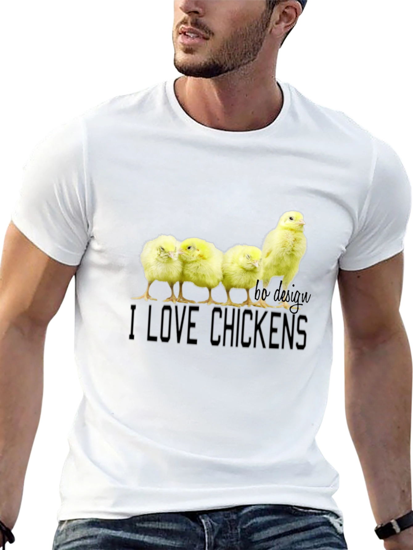 I Love Chickens Graphic T-Shirt