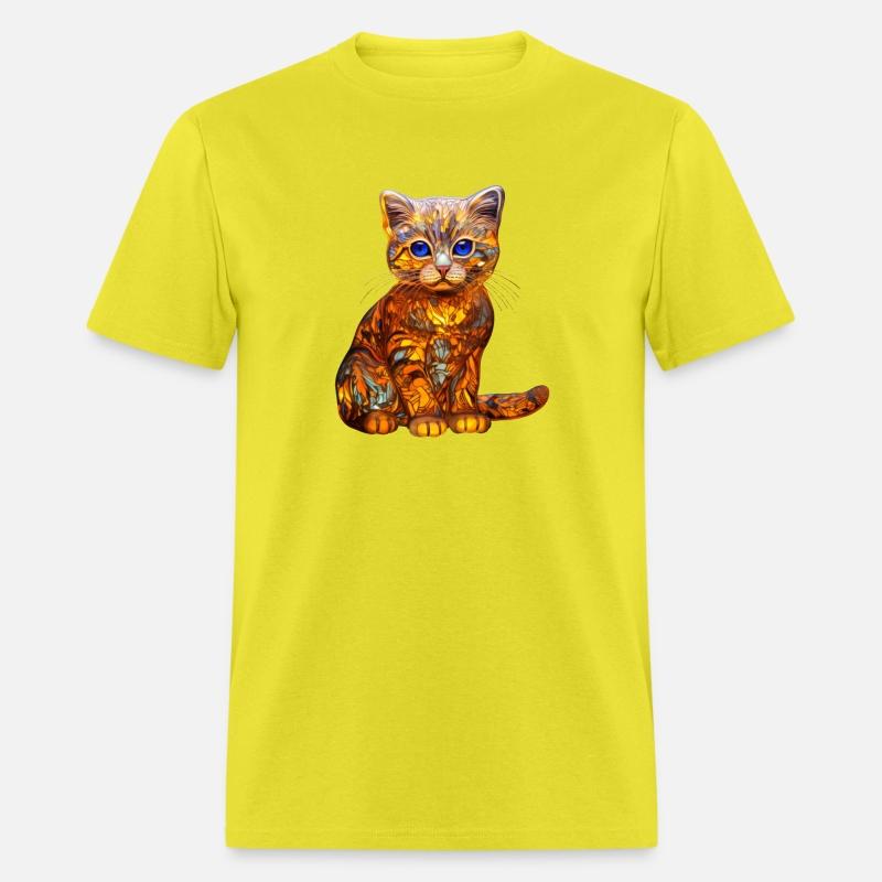 Stained Glass Scottish Fold kitten