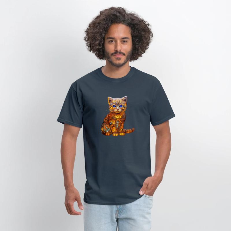 Stained Glass Scottish Fold kitten