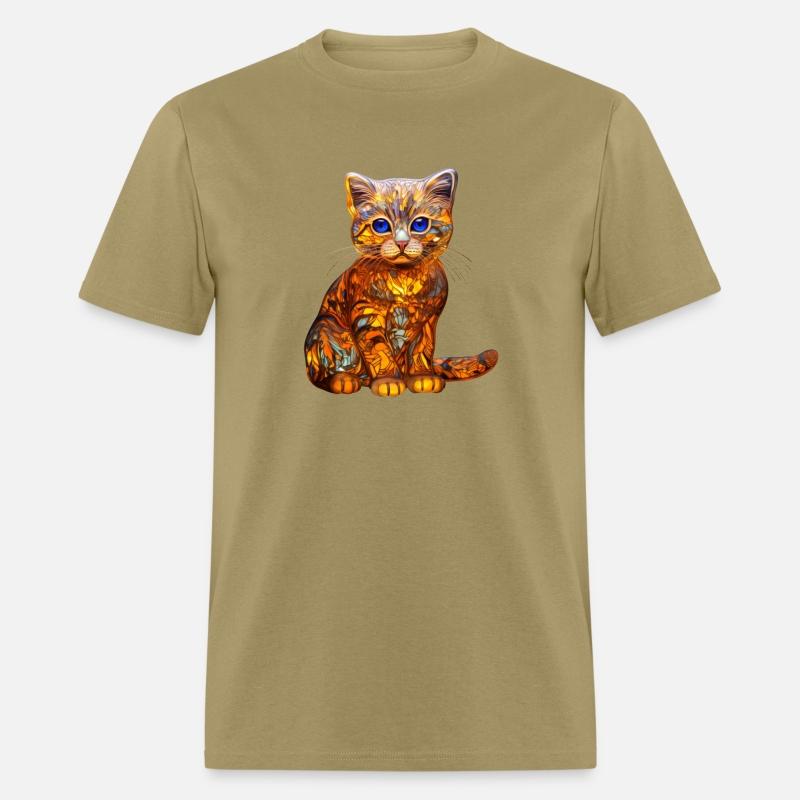 Stained Glass Scottish Fold kitten