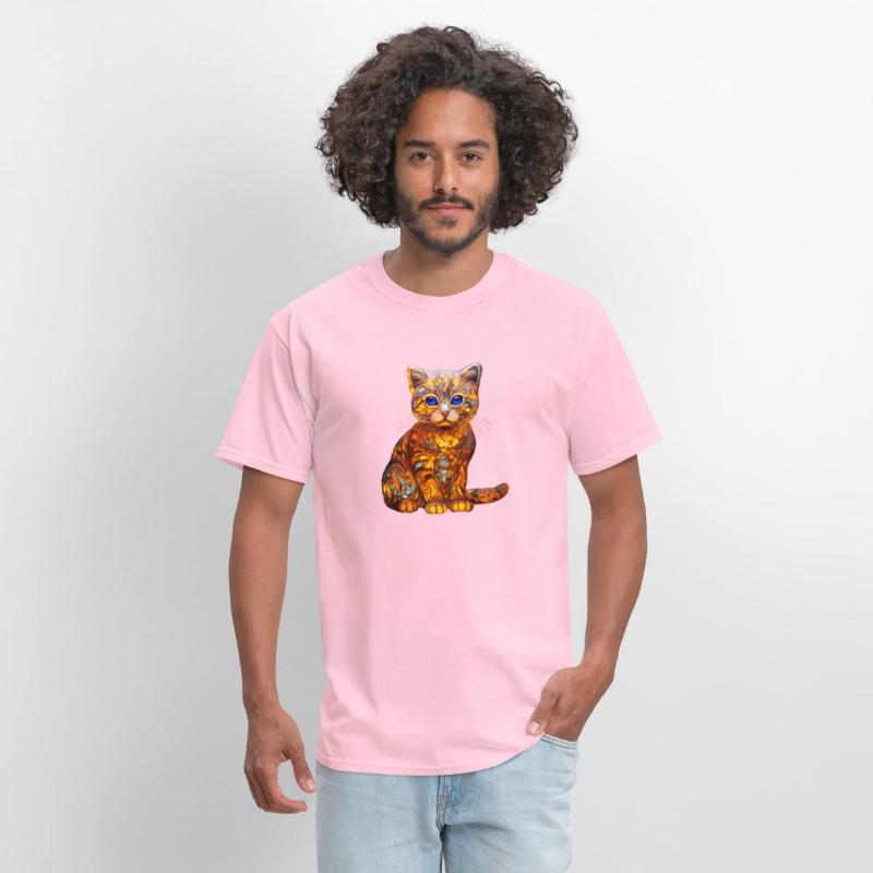 Stained Glass Scottish Fold kitten