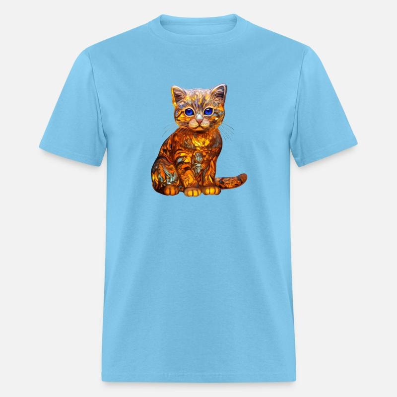 Stained Glass Scottish Fold kitten
