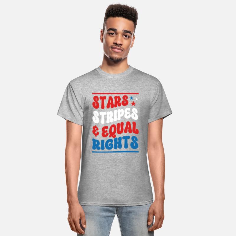 Stars Stripes And Equal Rights 4th Of July Support