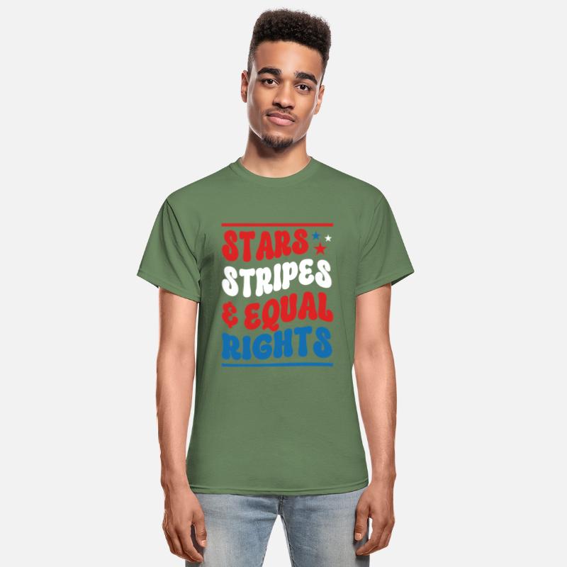 Stars Stripes And Equal Rights 4th Of July Support