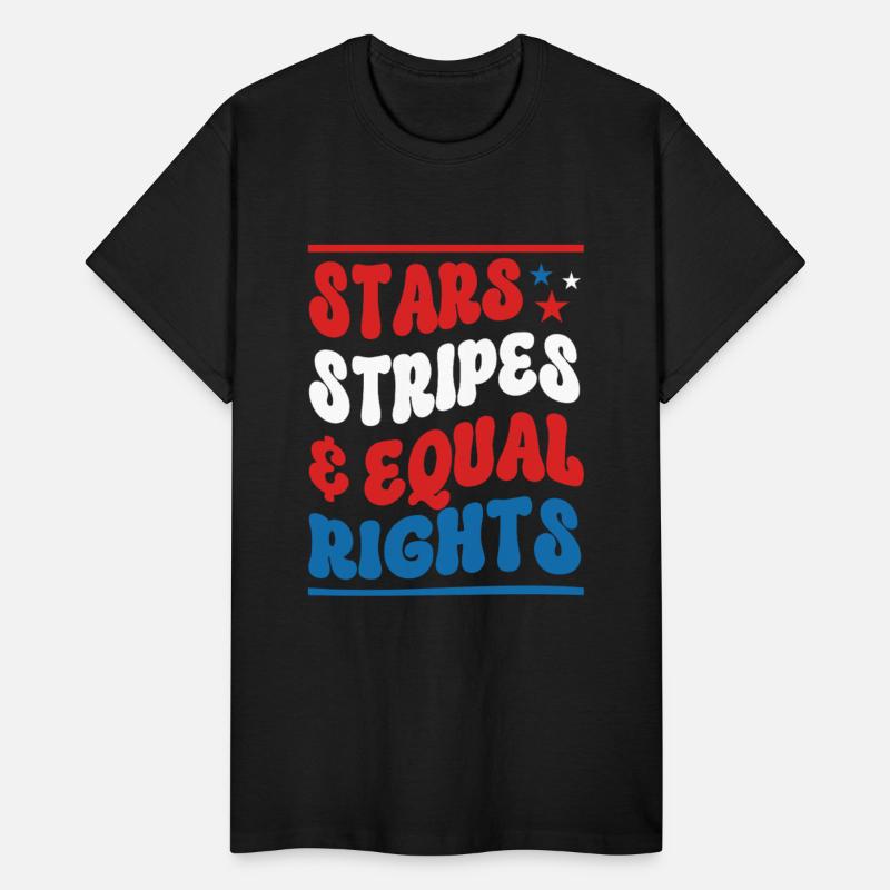 Stars Stripes And Equal Rights 4th Of July Support
