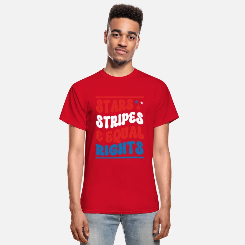 Stars Stripes And Equal Rights 4th Of July Support