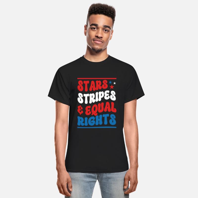 Stars Stripes And Equal Rights 4th Of July Support