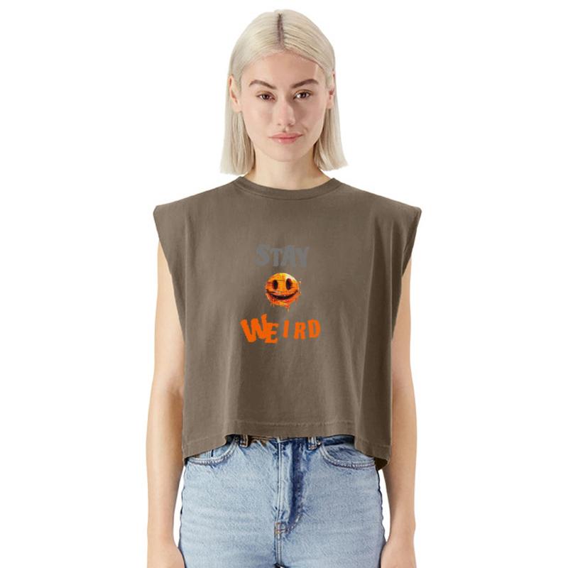 Stay Weird Smiling Design