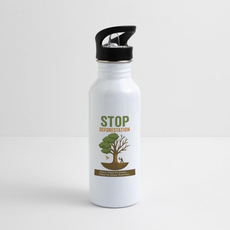 Stop Deforestation Environmental Message