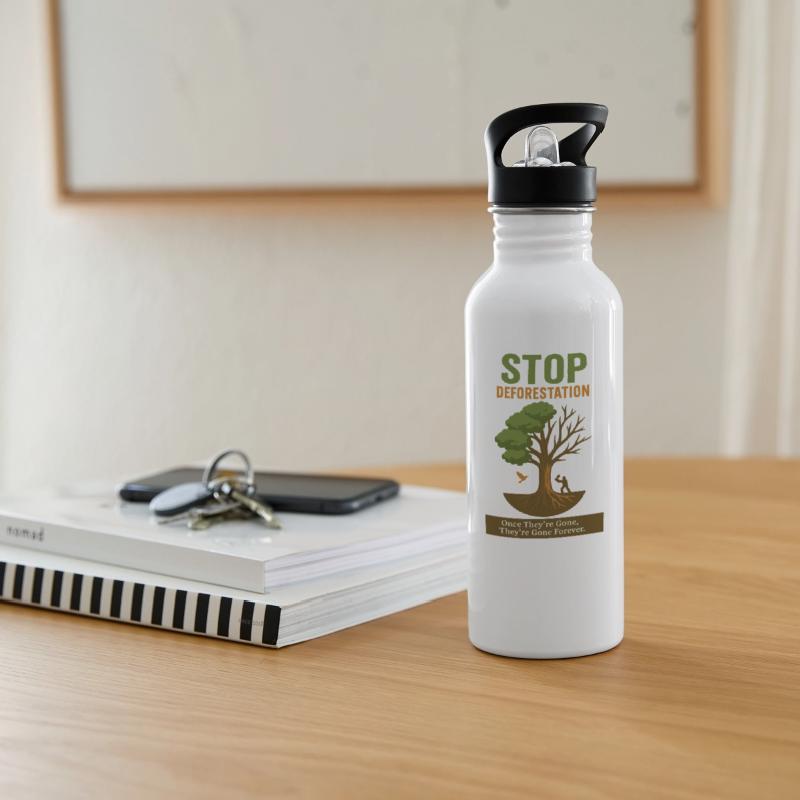 Stop Deforestation Environmental Message