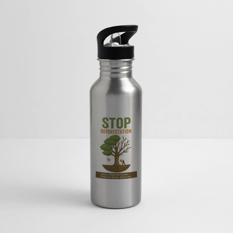 Stop Deforestation Environmental Message