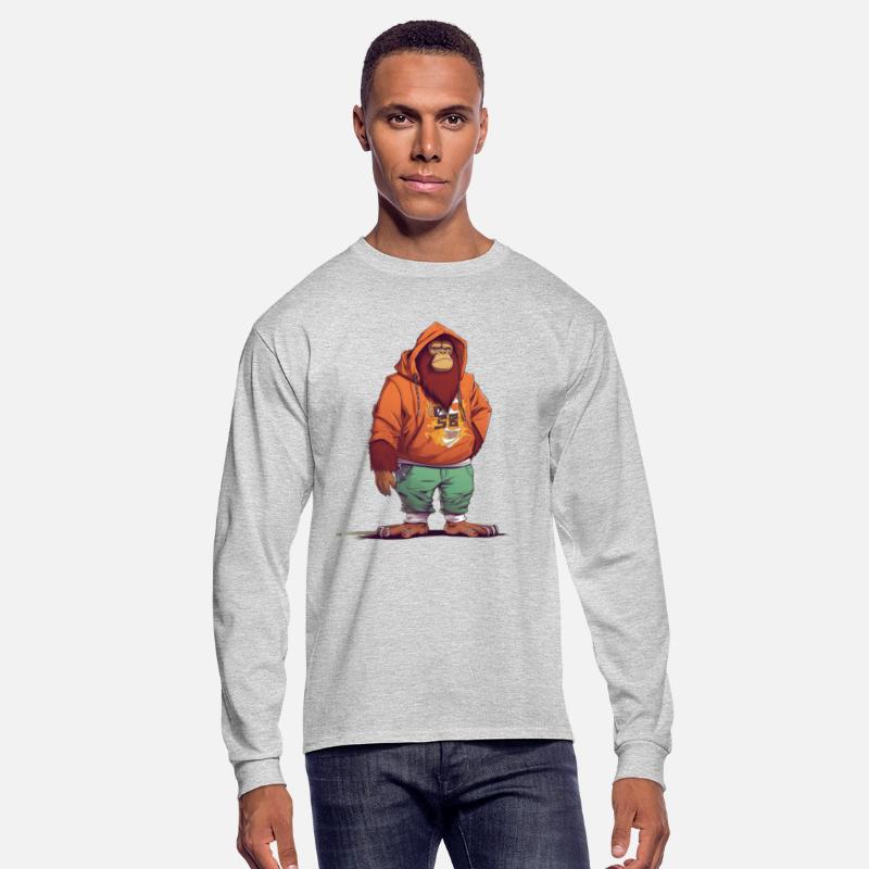 Street Art Orangutan Urban Rap Street Monkey