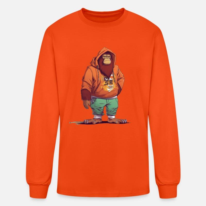 Street Art Orangutan Urban Rap Street Monkey