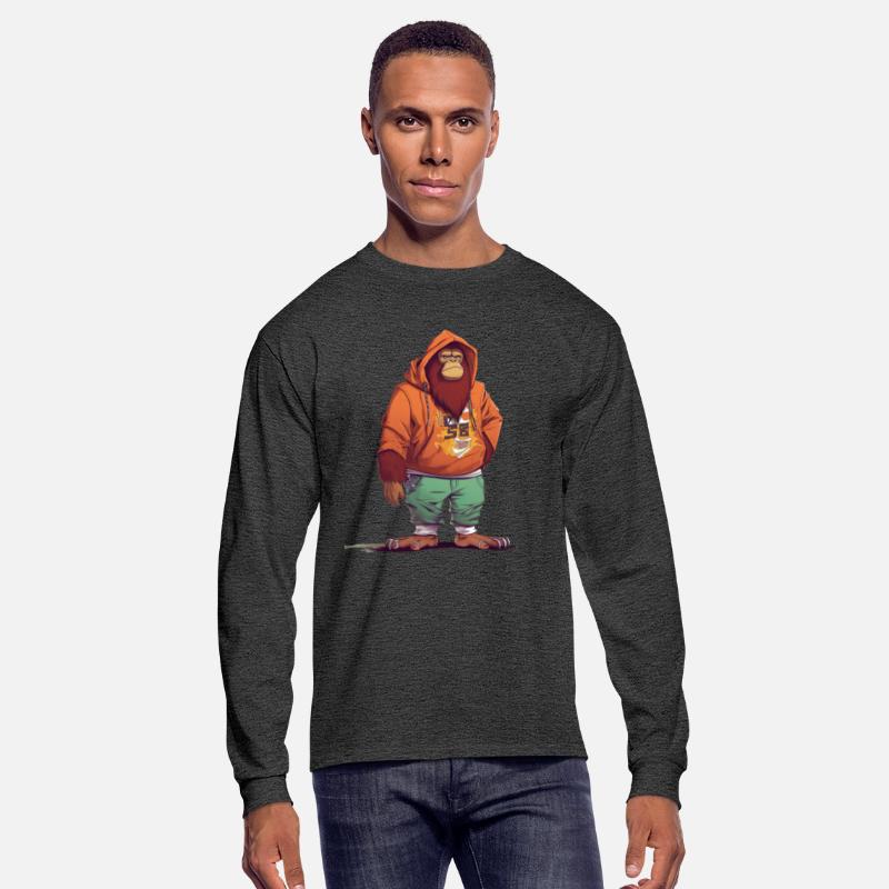 Street Art Orangutan Urban Rap Street Monkey