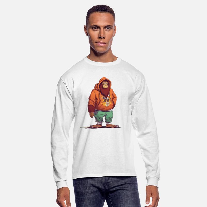 Street Art Orangutan Urban Rap Street Monkey