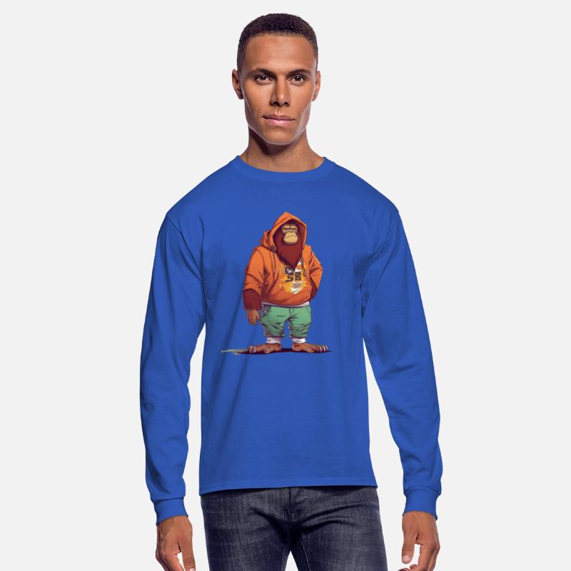 Street Art Orangutan Urban Rap Street Monkey