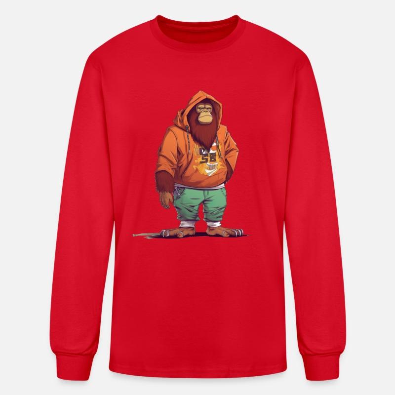 Street Art Orangutan Urban Rap Street Monkey