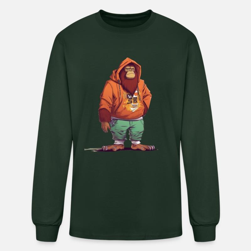 Street Art Orangutan Urban Rap Street Monkey