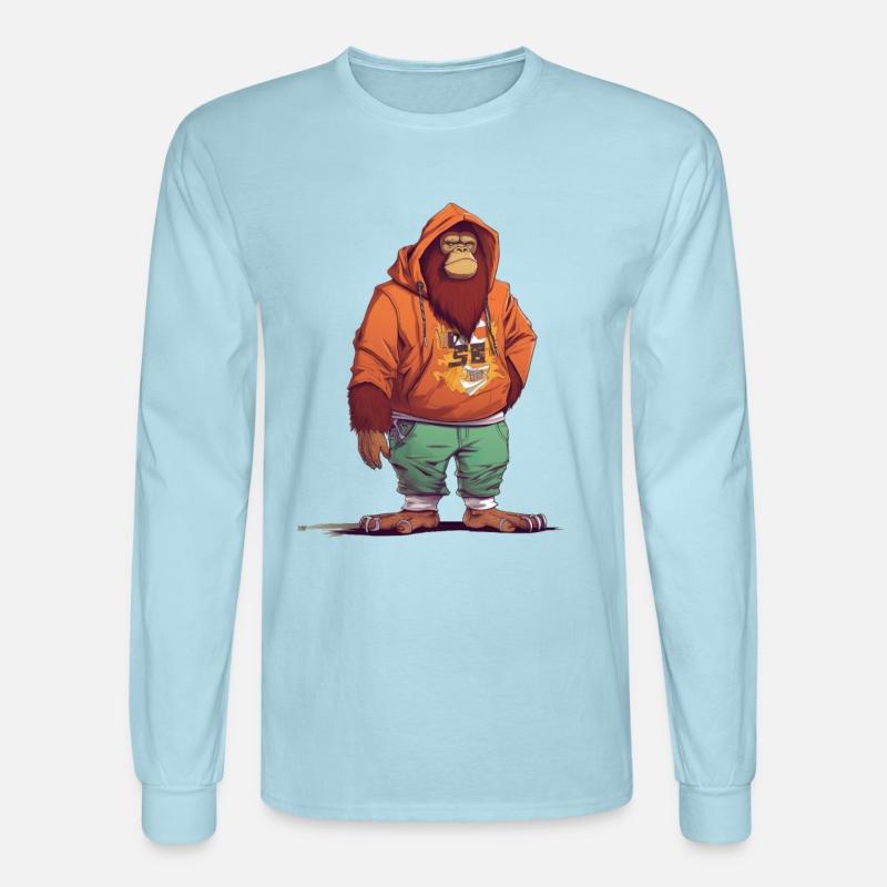 Street Art Orangutan Urban Rap Street Monkey
