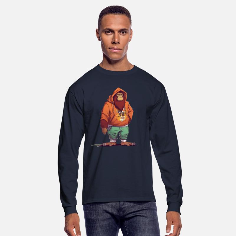 Street Art Orangutan Urban Rap Street Monkey