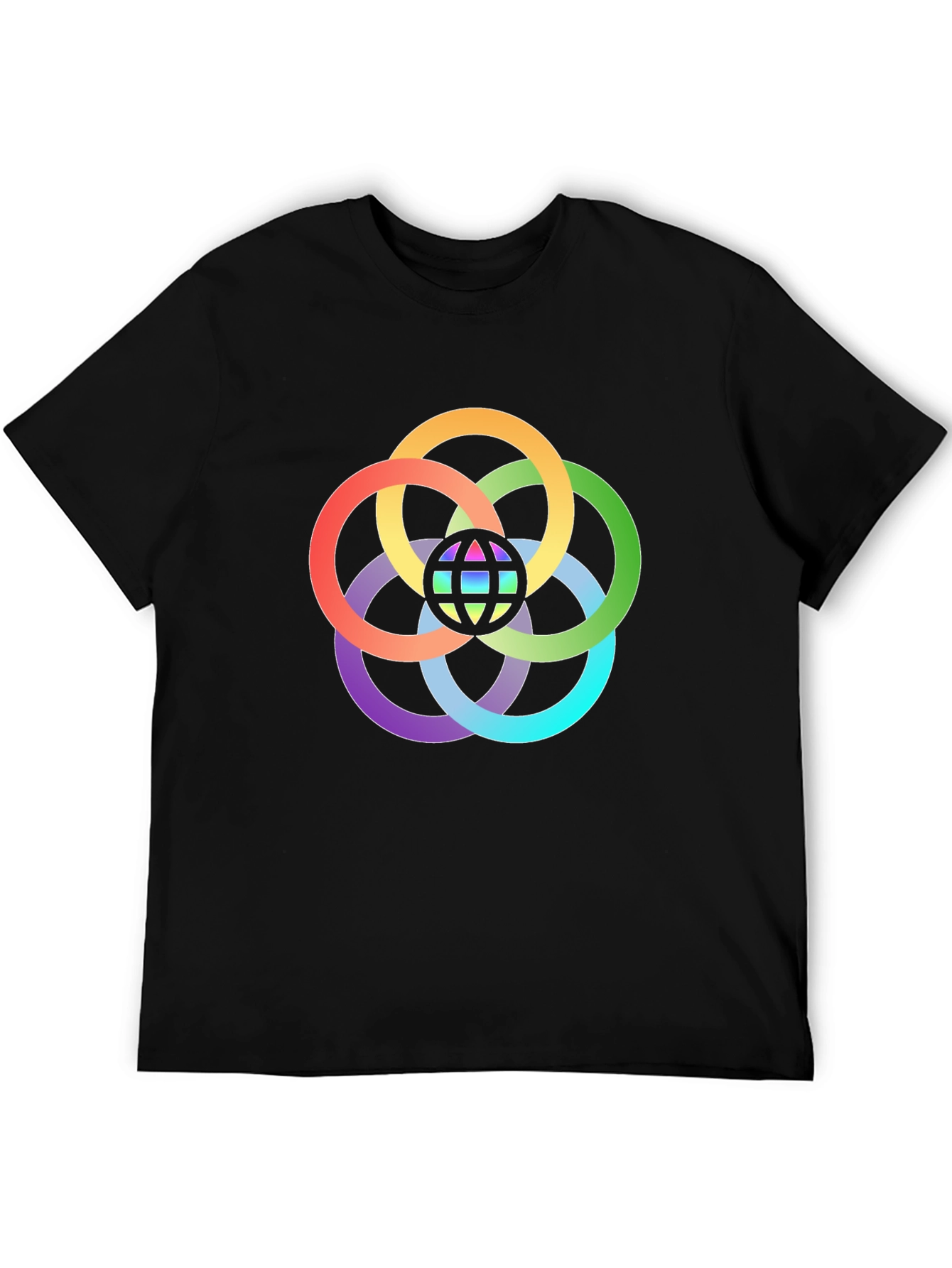 Epcot World Showcase Black Graphic T-Shirt