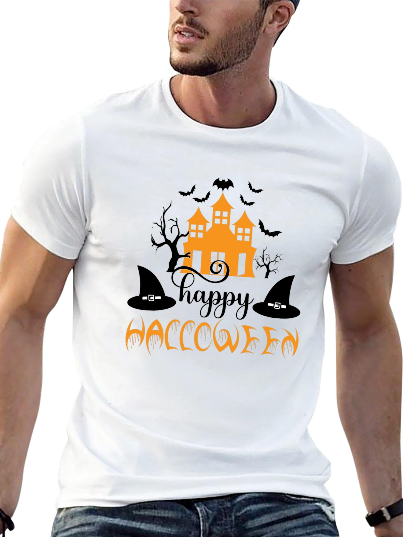Happy Halloween T-Shirt - Spooky Season Tee