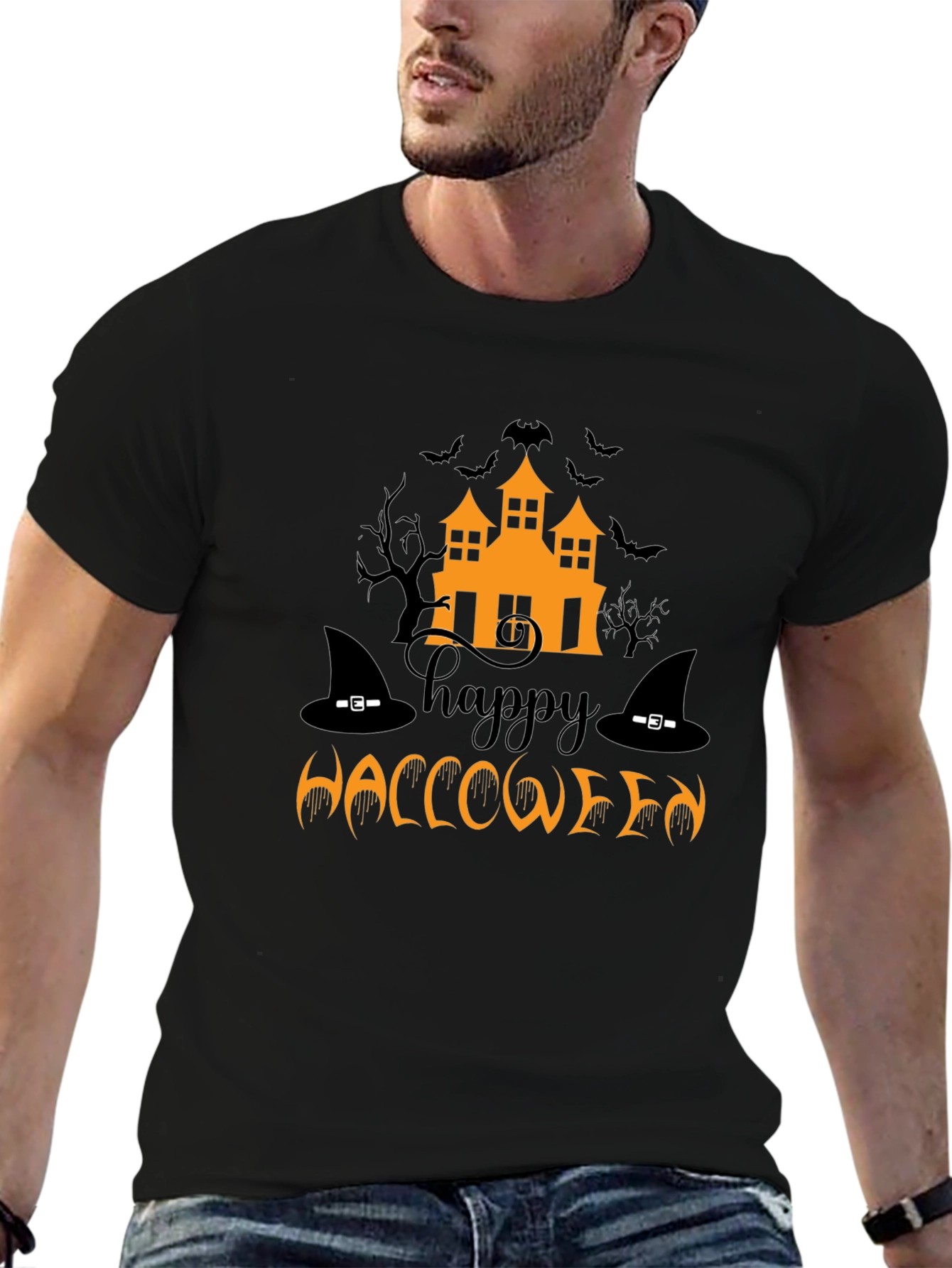 Happy Halloween T-Shirt - Spooky Season Tee