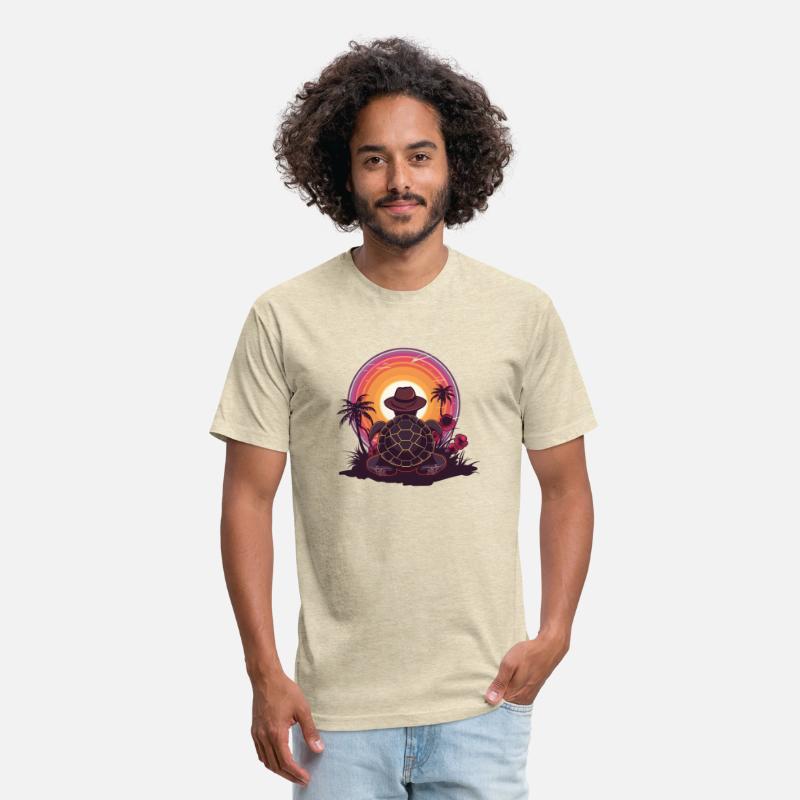 Sunset Serenade: Turtle's Beachside Rhythm