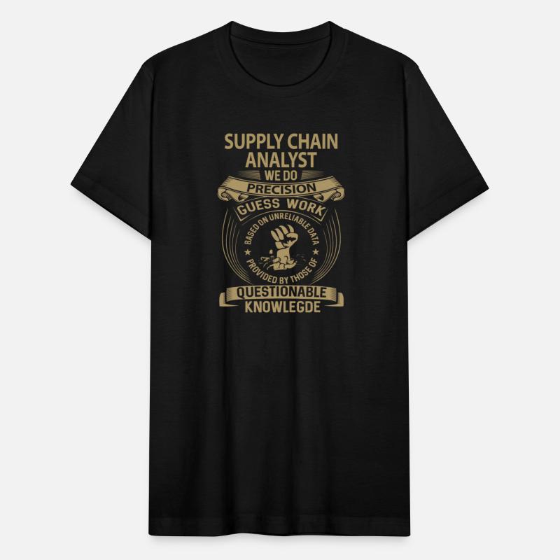 Supply Chain Analyst T Shirt - We Do Precision Gif
