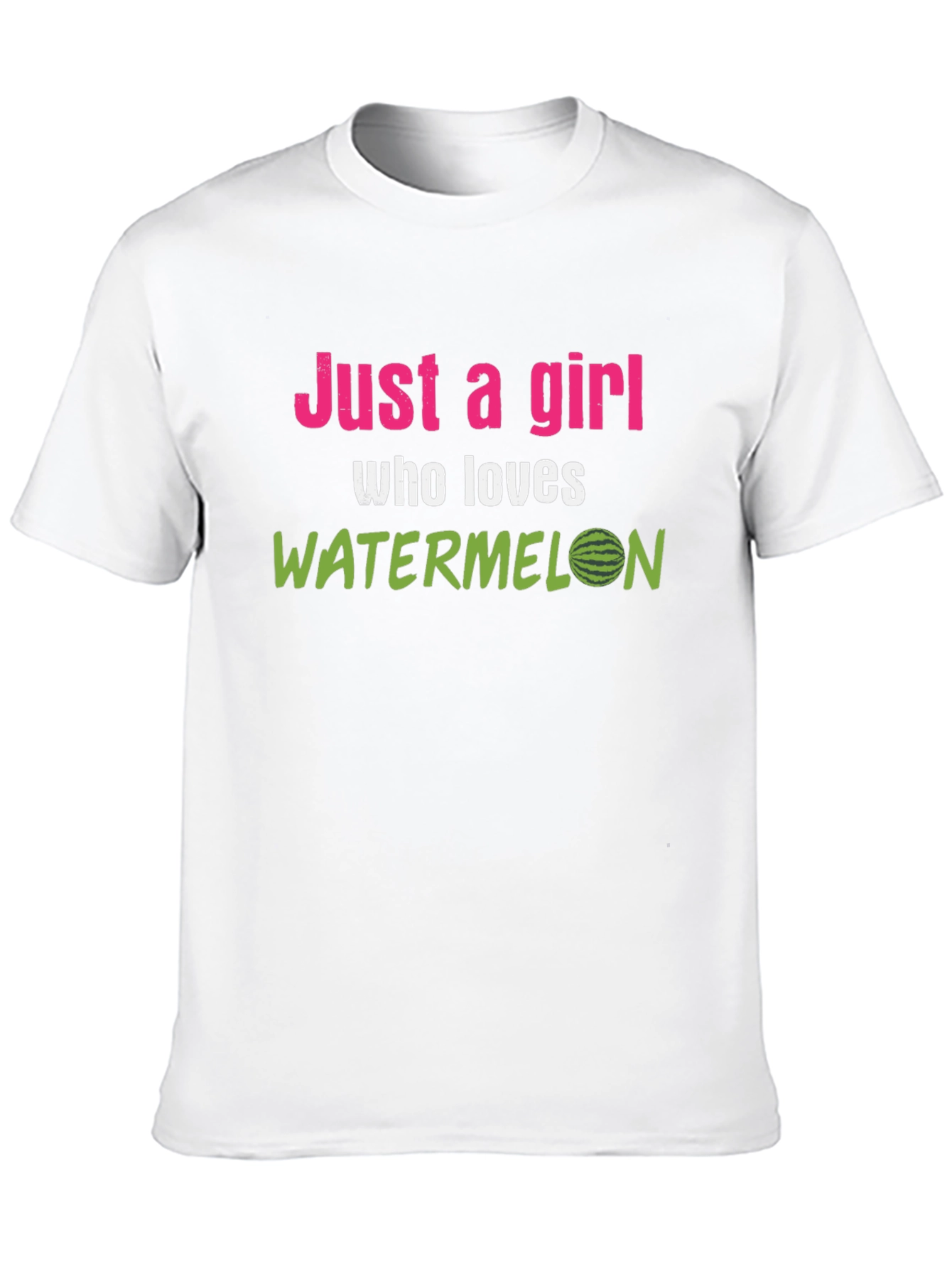 Just A Girl Who Loves Watermelon T-Shirt