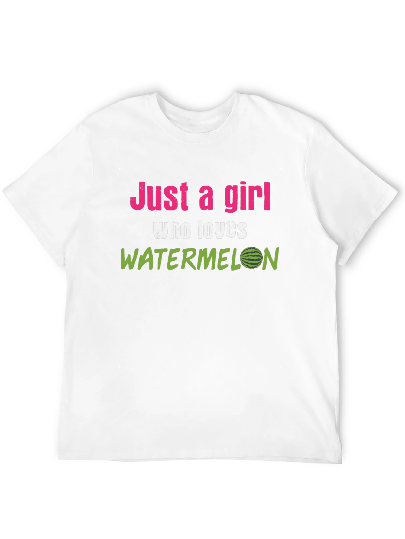 Just A Girl Who Loves Watermelon T-Shirt
